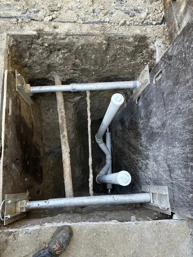 Experienced plumber completing Gas Line Repair work in South Toms River
